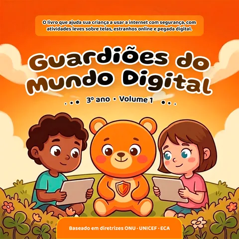 Capa — Coragi 3º Ano, Volume 1